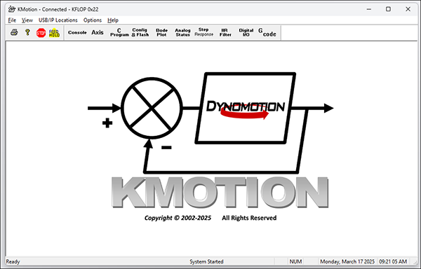 KMotion Application