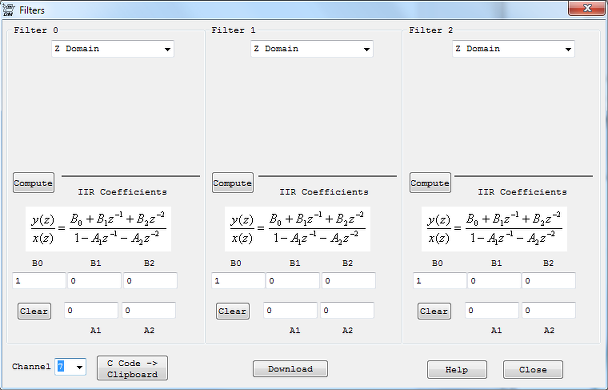 Open Loop - No Filters